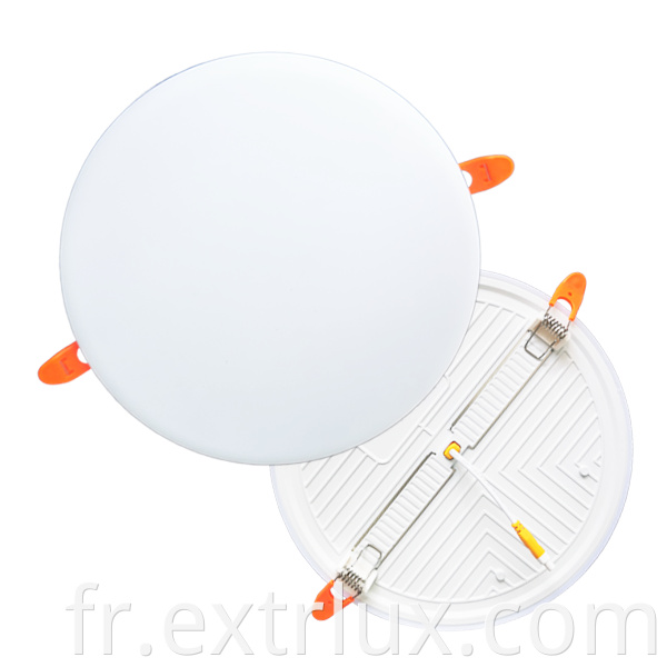 Recessed Round Plastic Panel Light